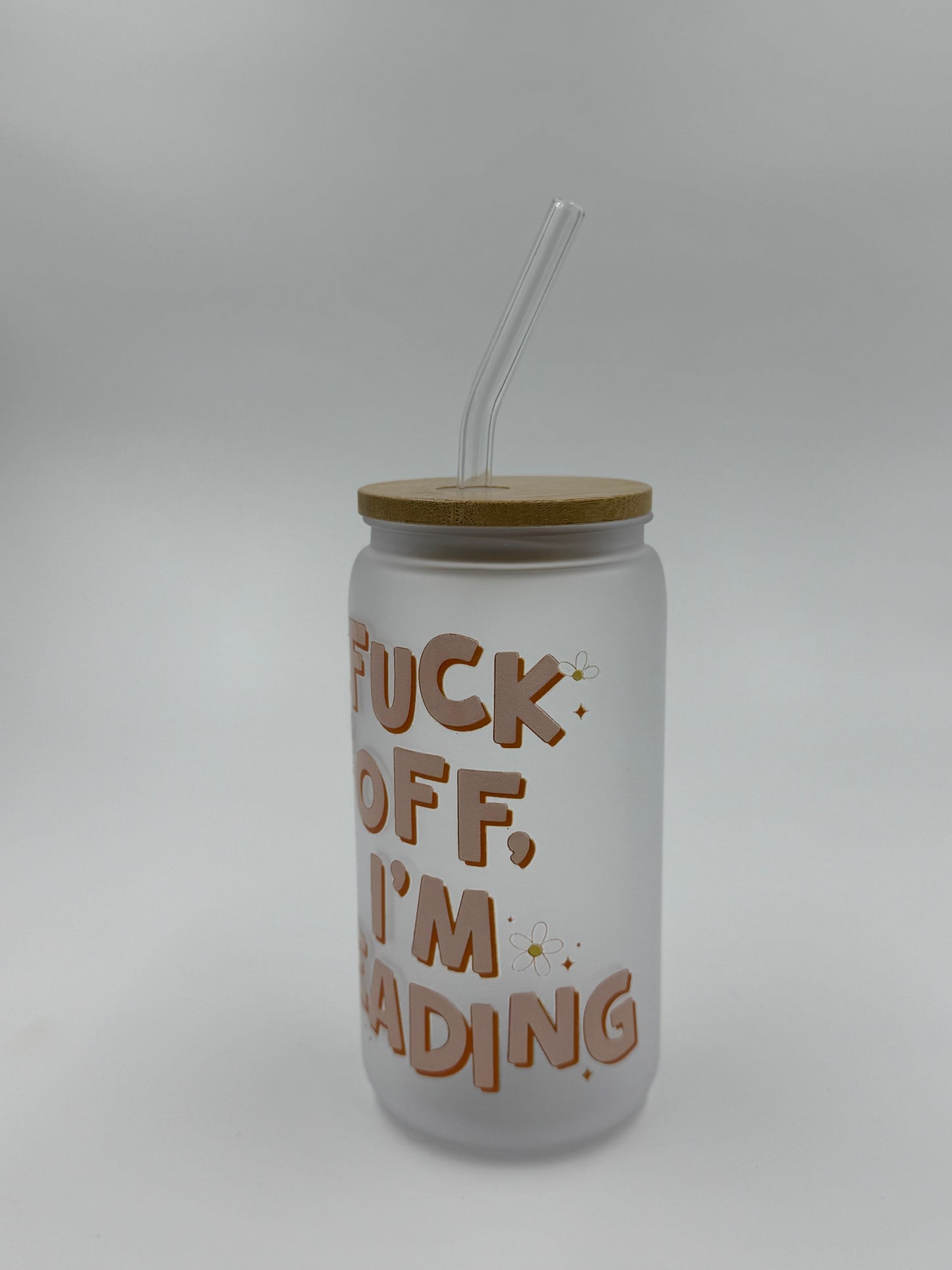 F off I’m Reading Plastic Can Cup