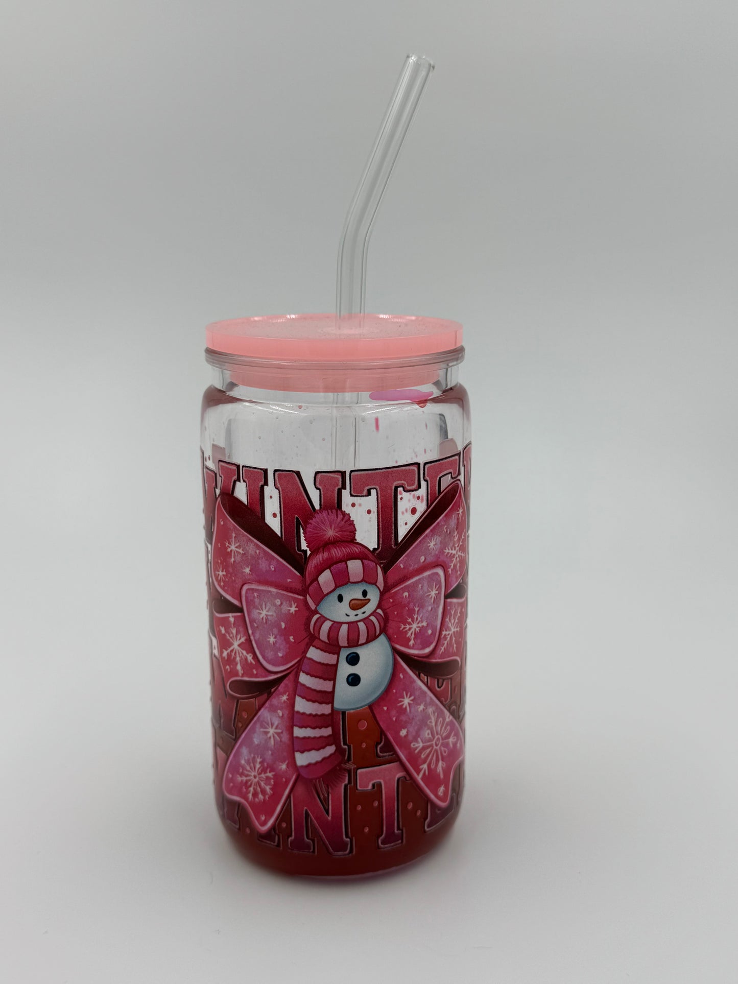 Winter Lava Drip Can Cup