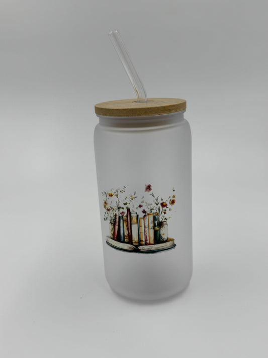 Bookish Plastic Can Cup