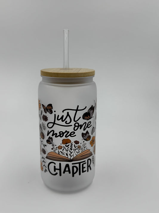 “Just One More Chapter” Plastic Can Cup