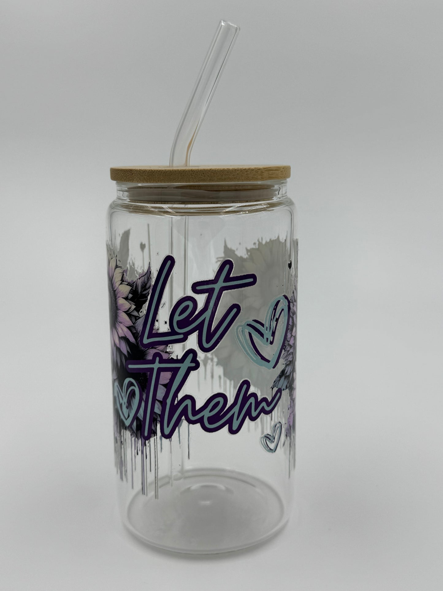 “Let Them” Glass Can Cup