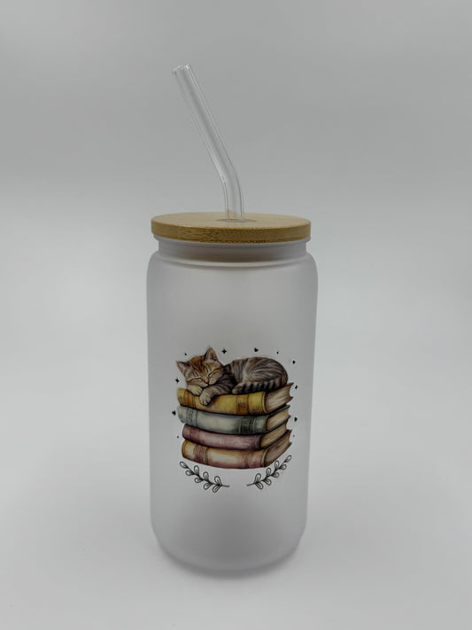 “There’s no such thing as too many books” Plastic Can Cup