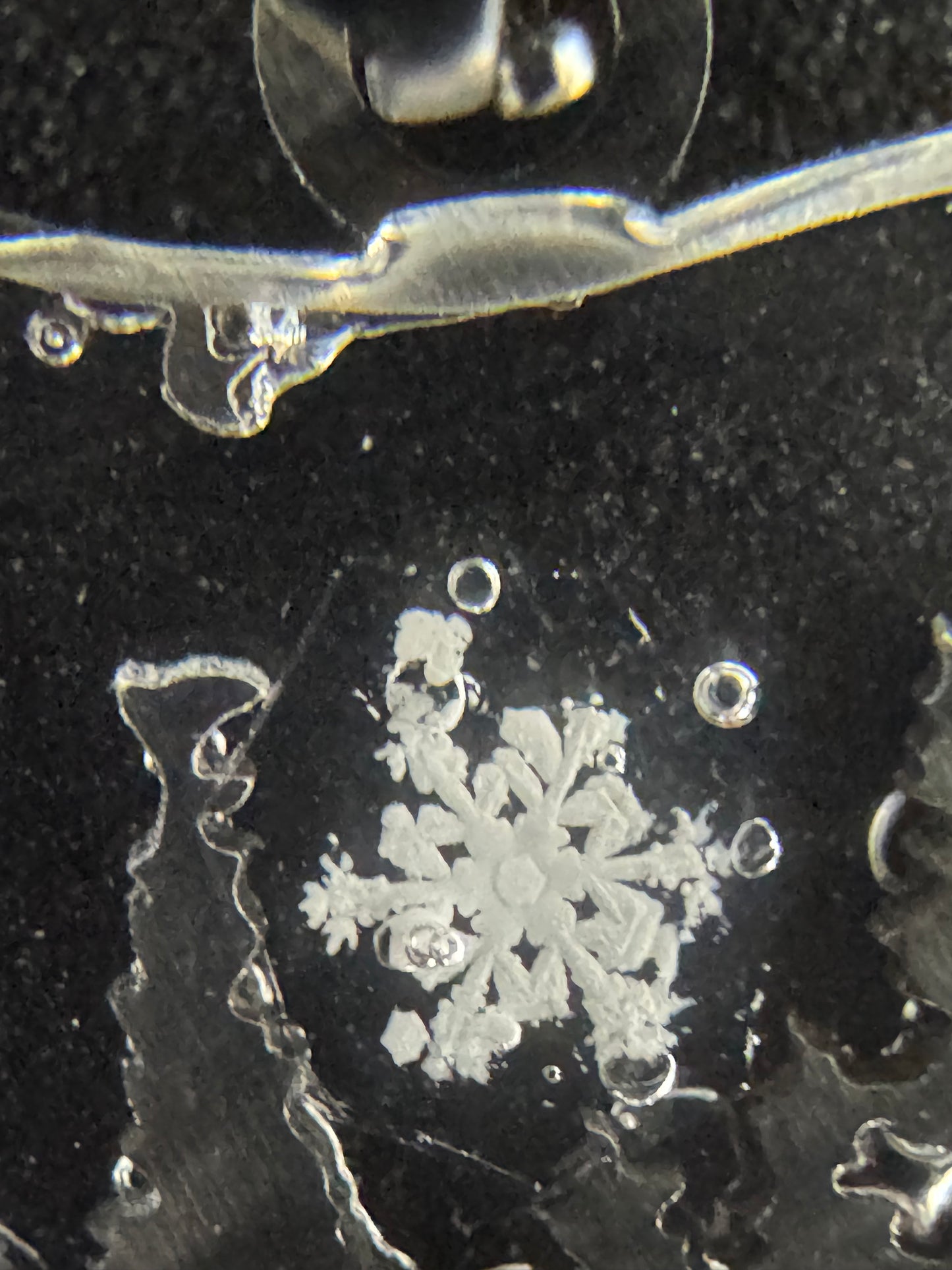 Bear Snowflake Pendant 010126-01