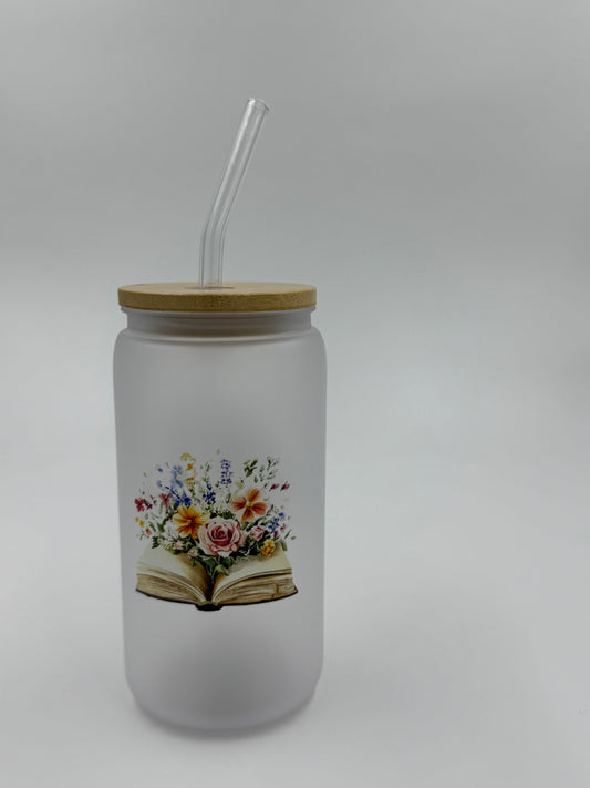 Bookish Plastic Can Cup