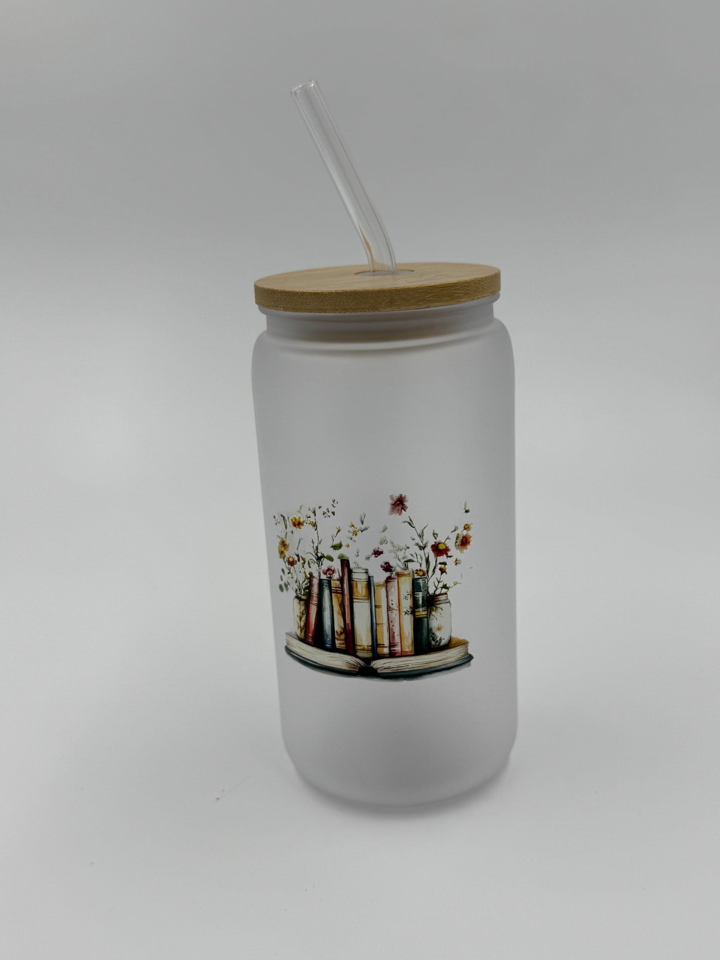 Bookish Plastic Can Cup