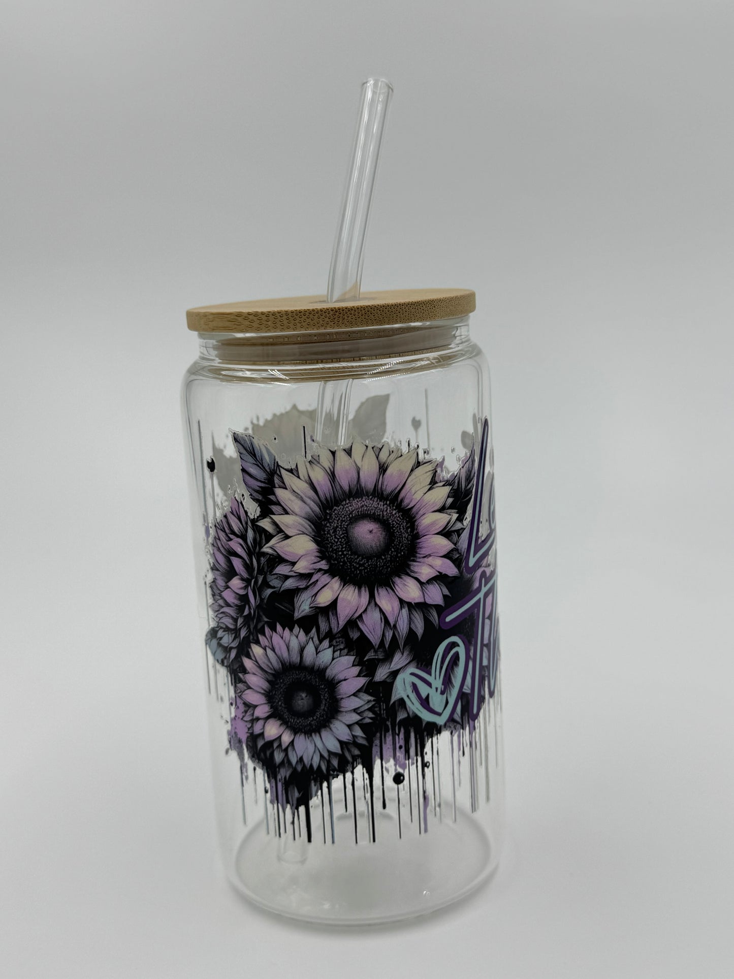 “Let Them” Glass Can Cup