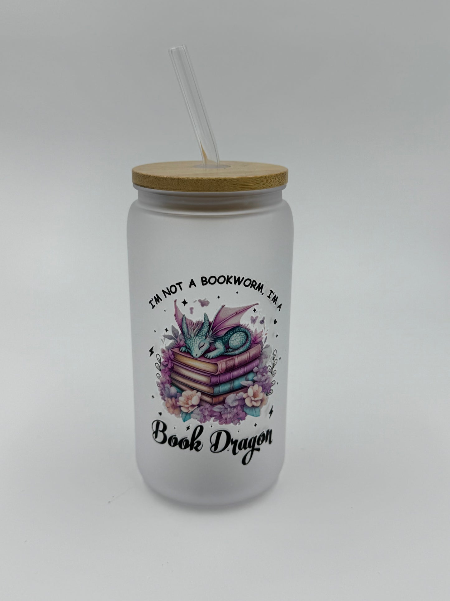 Book Dragon Plastic Can Cup