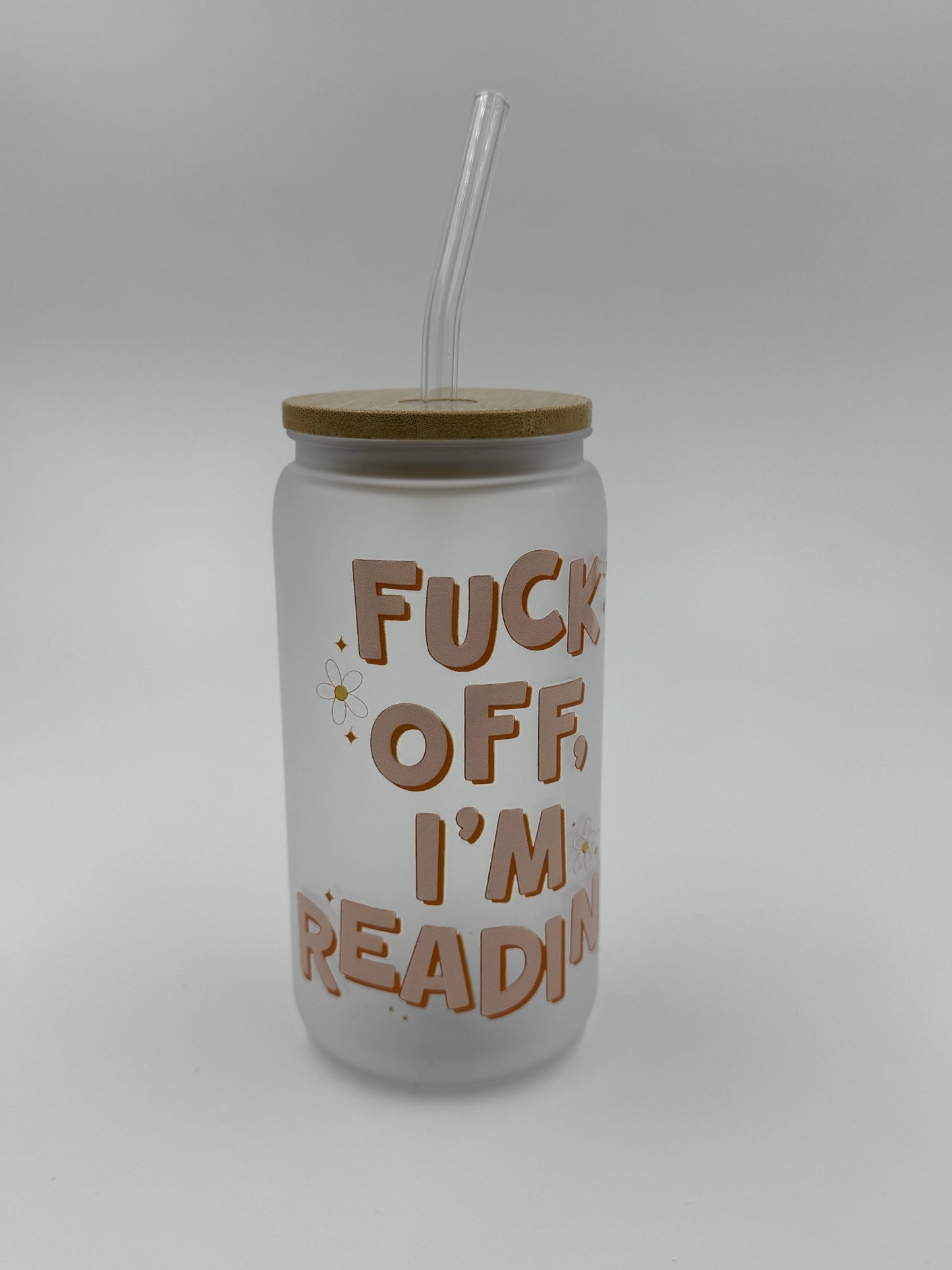 F off I’m Reading Plastic Can Cup