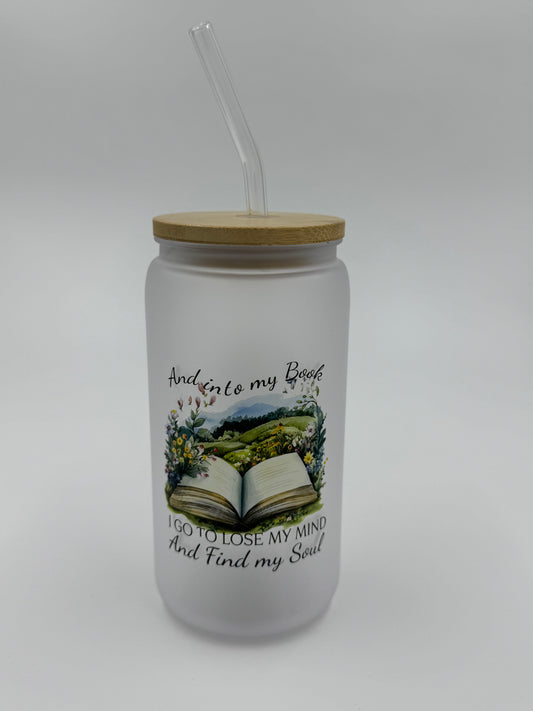 Bookish Plastic Can Cup